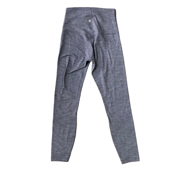 Lululemon Align Pant II High-Rise Pant 25" Herringbone Heathered Size 4 - Picture 4 of 7